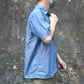 Or Slow - LOOSE FIT S/S CHAMBRAY SHIRT