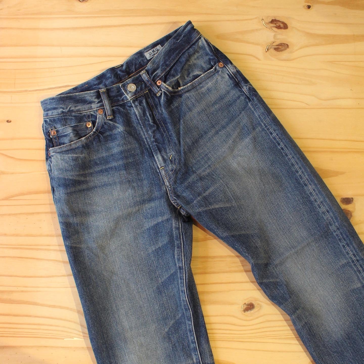 D.M.G - Standard Design 13.5OZ Basic Jeans(Used Wash)