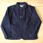 ORDINARY FITS - HERRINGBONE INDIGO BILL JACKET