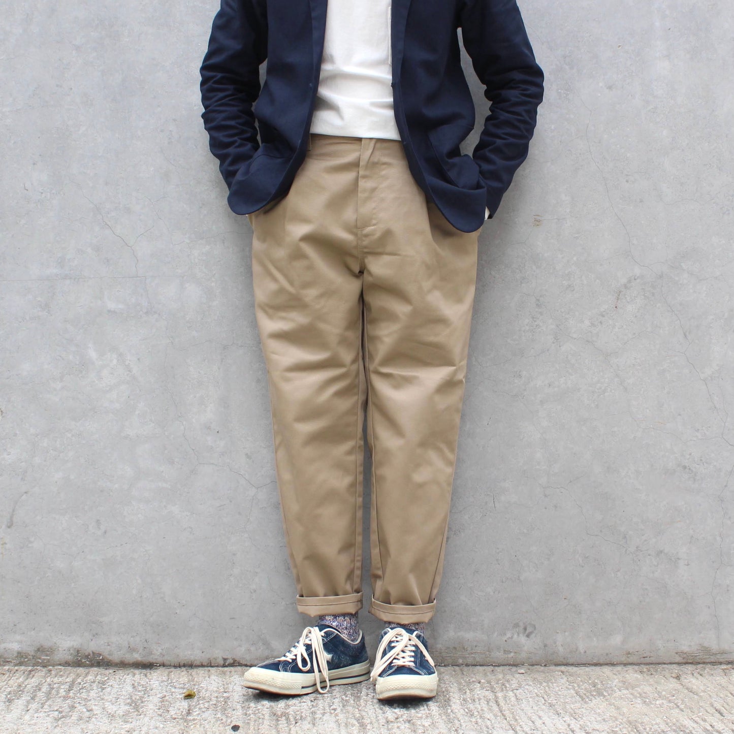 UNIVERSAL OVERALL 日版-CLASSIC COLLECTION TUCK TAPERED PANTS