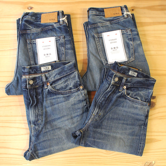 D.M.G - Standard Design 13.5OZ Basic Jeans(Used Wash)