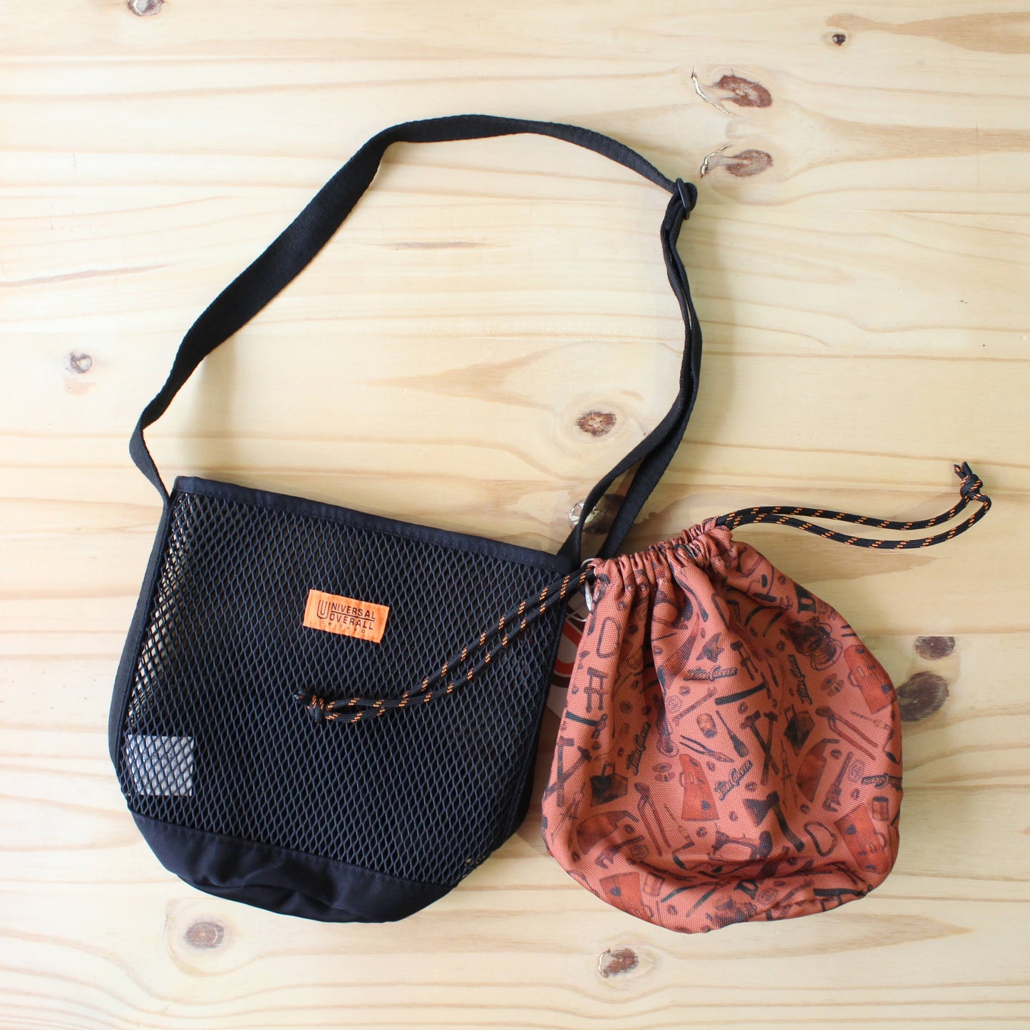 UNIVERSAL OVERALL JAPAN - POUCH MESH BAG