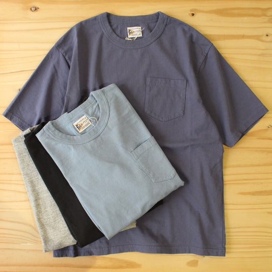 FELCO - S/S 7oz BINDER CREW NECK POCKET TEE