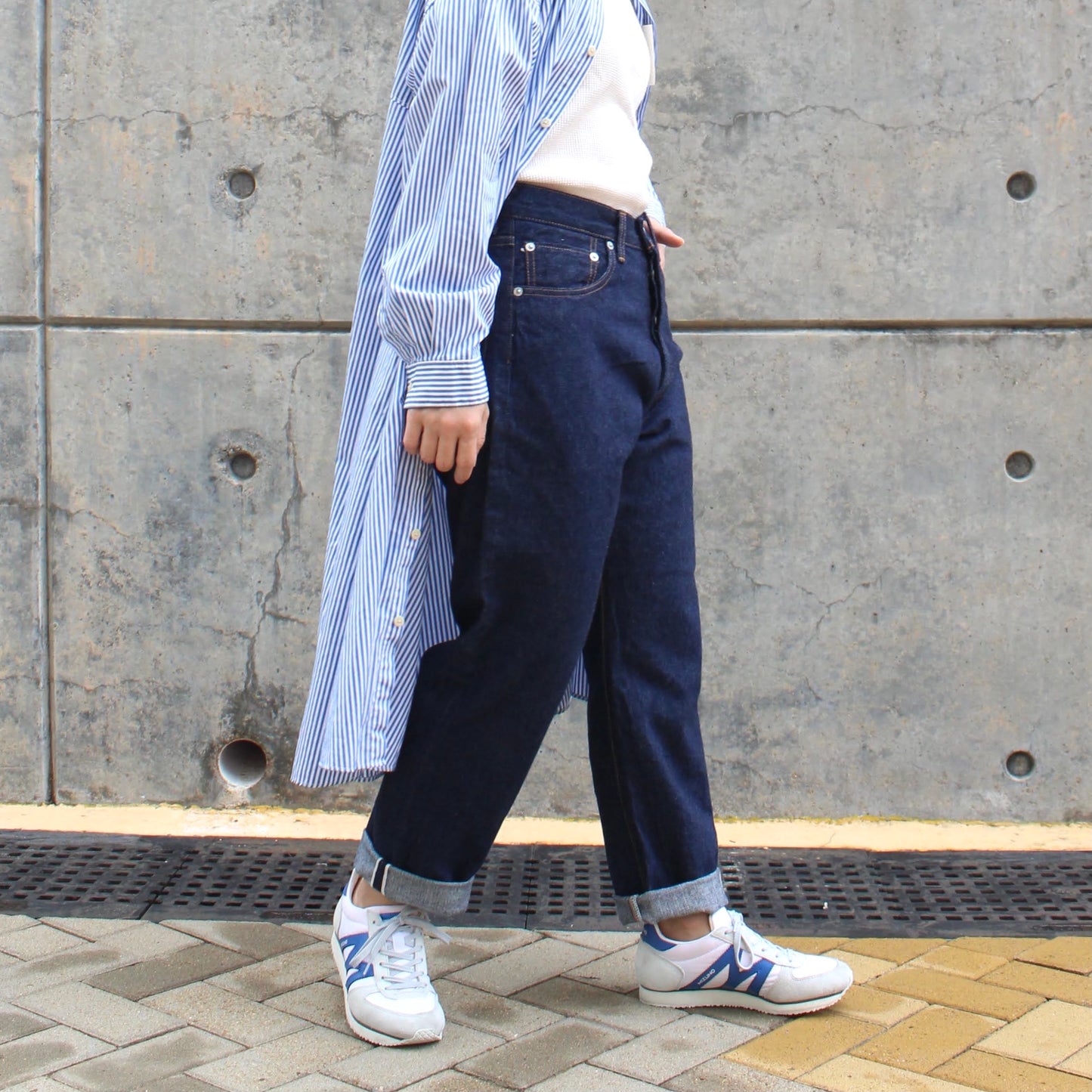 Ordinary Fits - LOOSE ANKLE DENIM (ONE WASH)